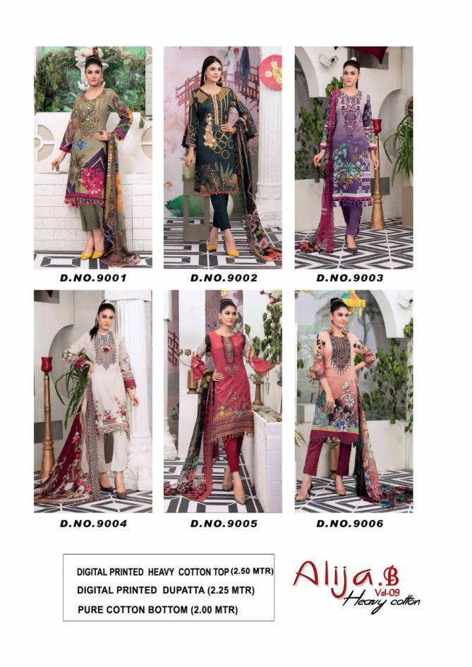 Keval Alija B 9 Exclusive Latest Fancy Designer Casual Wear Pure Cotton Karachi Dress Collection
